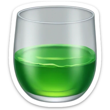 tumbler-filled-with-green-whiskey sticker