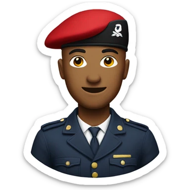 Berets with the kangol emblem of the company sticker
