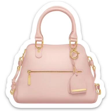 Pink bag sticker