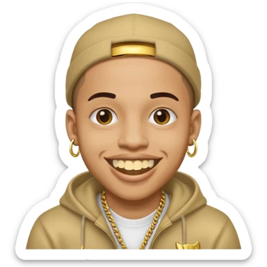 Rapper Oruam sticker