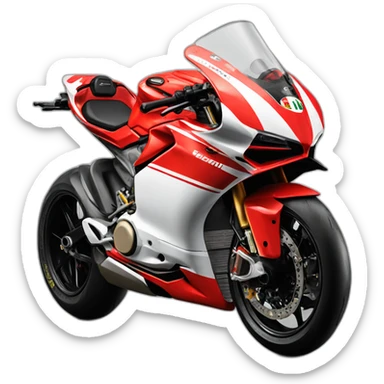 Ducati MotoGP front view sticker