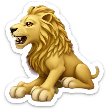 game of thrones lannister lion sigil   sticker