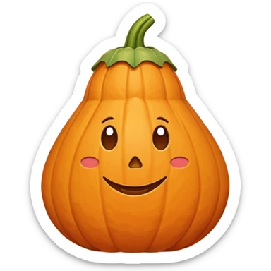 cozy gourd sticker