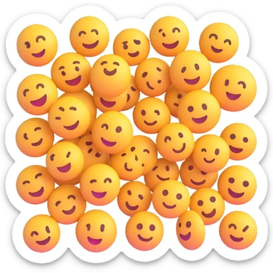 integrity as a visual concept, 3D emoji style sticker