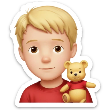 Christopher Robin from Winnie the Pooh sticker