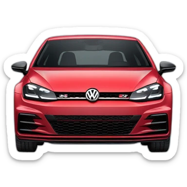 Volkswagen Golf 8 GTI sticker