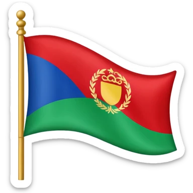 je veux un emoji drapeau de la calabre sticker