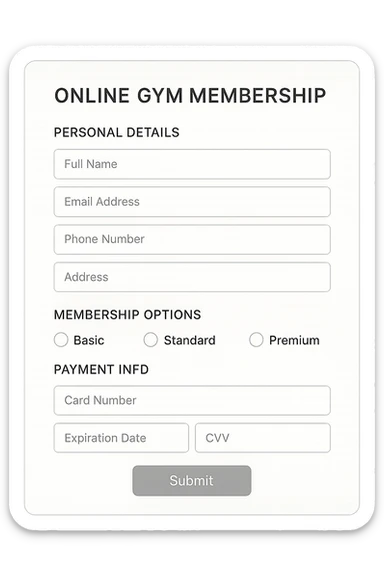 Scheda online palestra fallimentare  foglio sticker