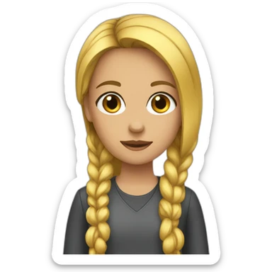 A girl called Cris sticker