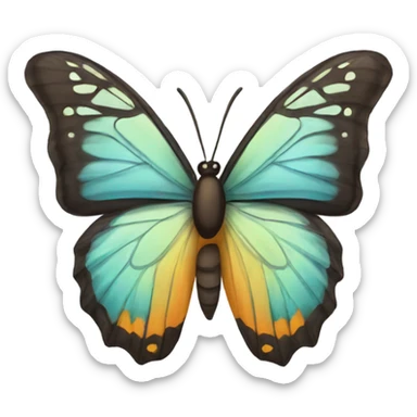 butterfly sticker