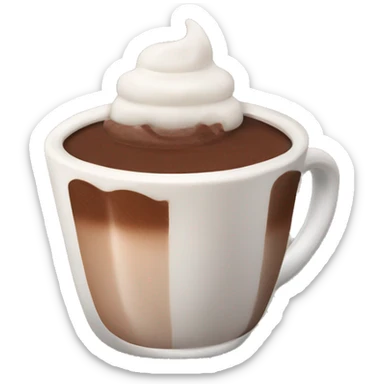 Hot chocolate  sticker