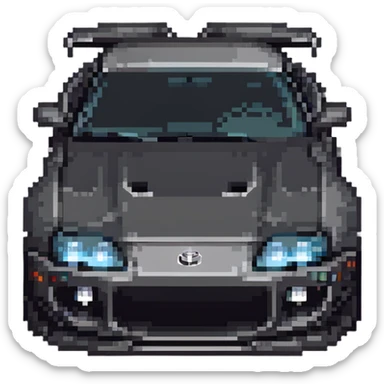 Toyota Supra 1980s sticker