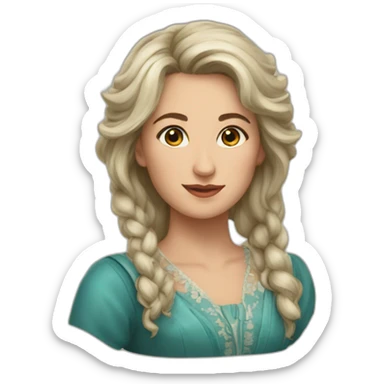 Diana bashkir sticker