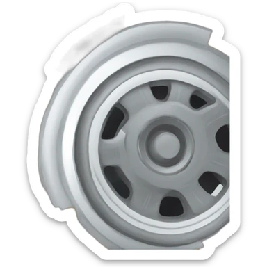 Roue arrière sticker