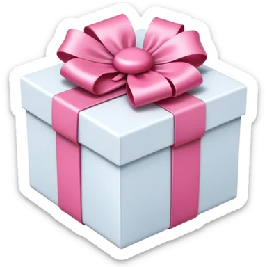 Pink bow on everything  sticker