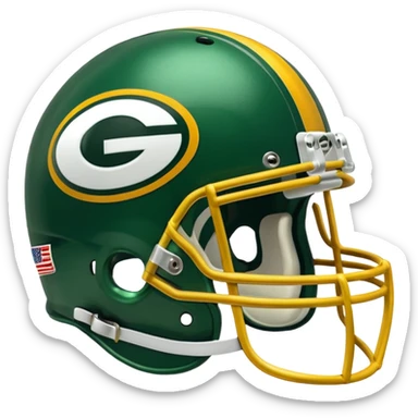 Packers helmet  sticker