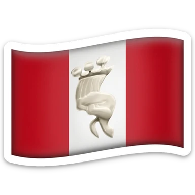 Roman empire emoji flag sticker