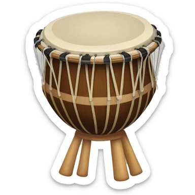 Tabla instrument sticker