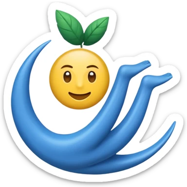 símbolo oficial da fisioterapia no brasil sticker