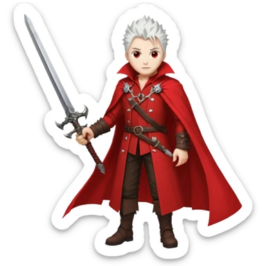 Dante devil may cry sticker