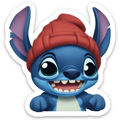 Stitch from lilo and stitch sticker