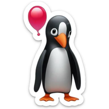 pingu and rubby sticker