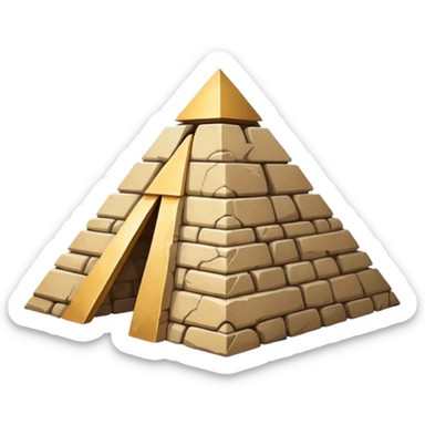 Pyramide sticker