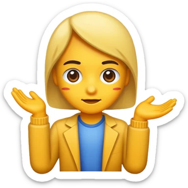 Pixeled style sticker