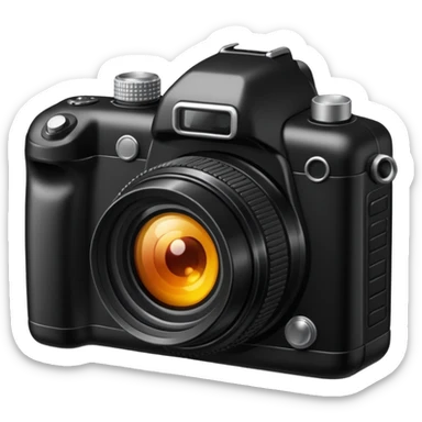 Camera clicking images sticker
