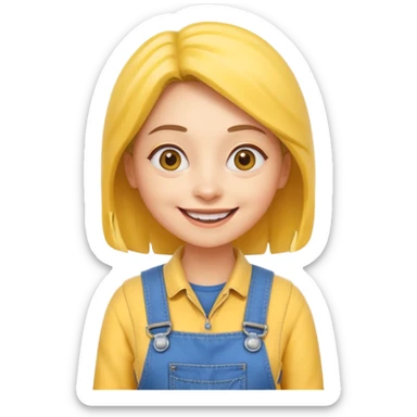 women minion sticker