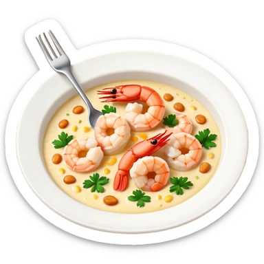 Shrimp and grits Brunch sticker