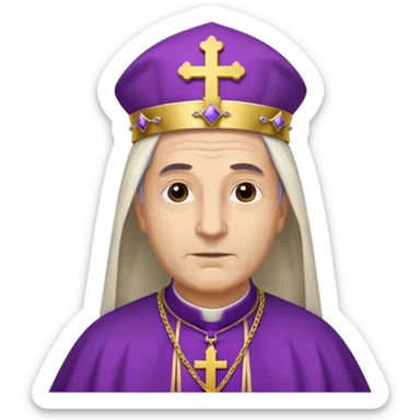 Catholic bishop sticker