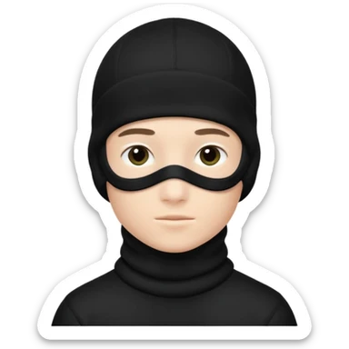  boy lacoste balaclava black lacoste sticker