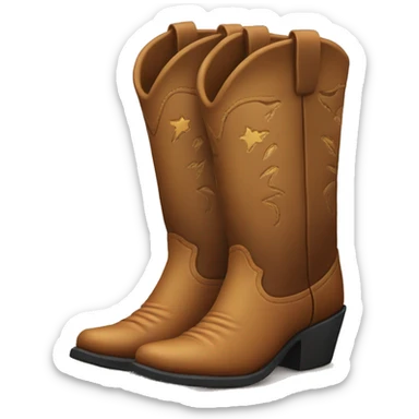 Cowboy Boots sticker