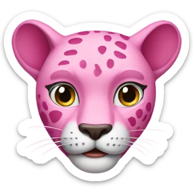 Pink panther sticker