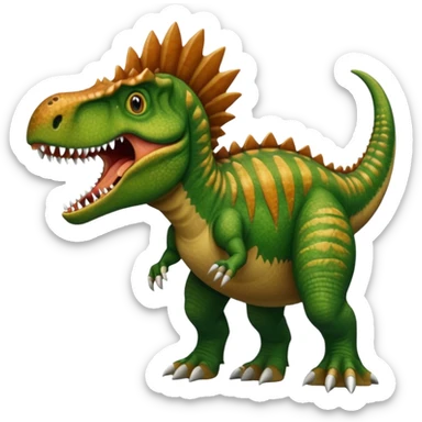 A spinosaurus sticker