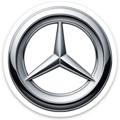 Логотип mercedes-benz sticker
