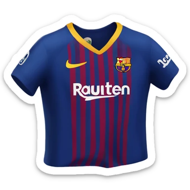 Fc Barcelona shirt sticker