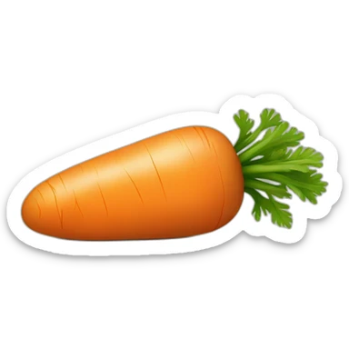 carrot sticker