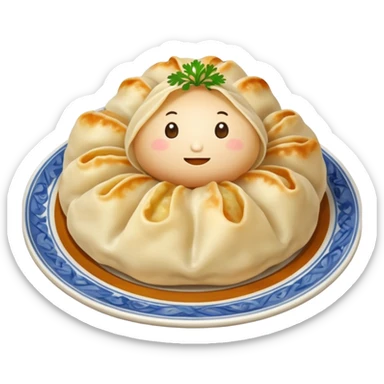 Ukrainian dumpling sticker