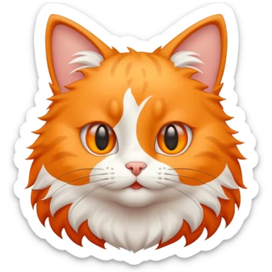 a super cute cat in Tom ang Jerry sticker