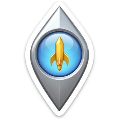 Maps pin normal without any smiley faces sticker