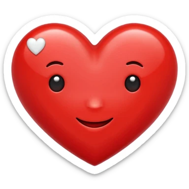 Susunkan aku emoji menjadi sebuah gambar love sticker