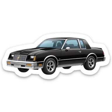 1985 chevy monte ss sticker