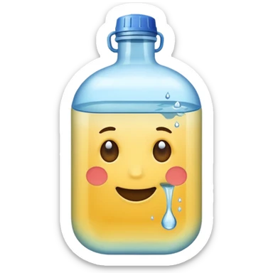 water canteen sticker