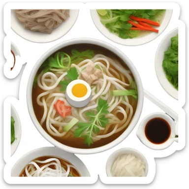 Pho - The Comfort Food Connection sticker