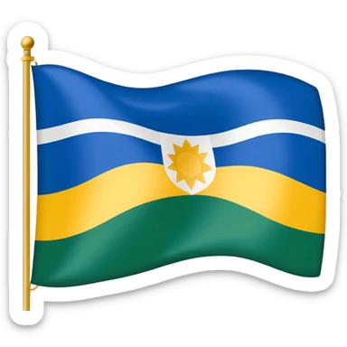 Crie um emoji da bandeira do estado do Paraná sticker