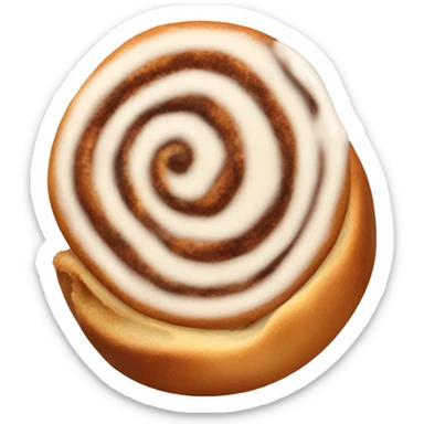 Cinnamon roll sticker