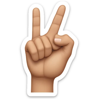 ASL i love you  sticker