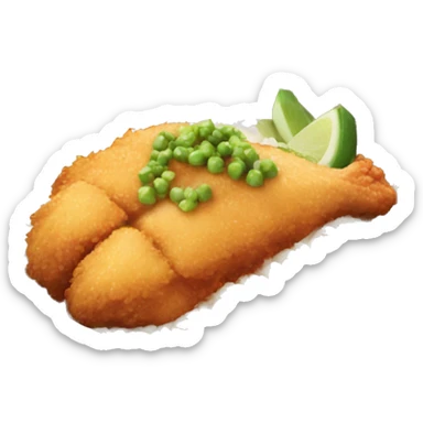 Chicken katsu kari rice sticker